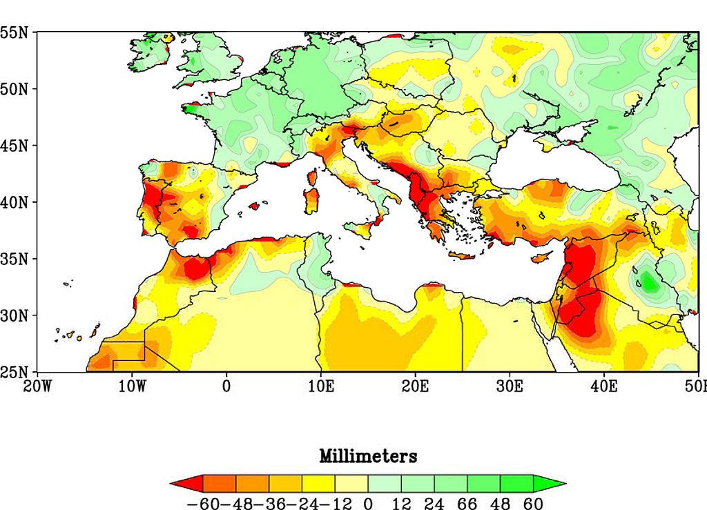 NOAA/Earth System Research Laboratory: On the Increased Frequency of Mediterranean Drought. J. Climate, 25, 2146–2161. doi: http://dx.doi.org/10.1175/JCLI-D